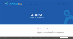 Desktop Screenshot of casper365.com