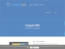 Tablet Screenshot of casper365.com